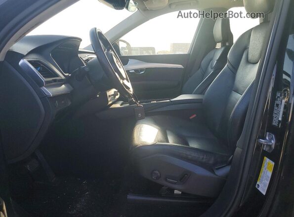 YV4102XK3G1080256 2016 VOLVO XC90 Black Widok wnętrza z przodu