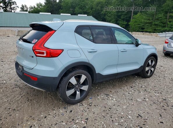 YV4162UK0K2084545 2019 VOLVO XC40 Blue Հետևի աջ