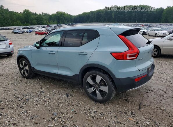 YV4162UK0K2084545 2019 VOLVO XC40 Blue Հետևի ձախ