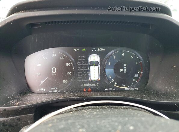 YV4162UK0K2084545 2019 VOLVO XC40 Blue Սարքավորումների վահանակի տեսք