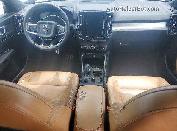 YV4162UK2K2053068 2019 VOLVO XC40 Black წინა პანელის ხედი