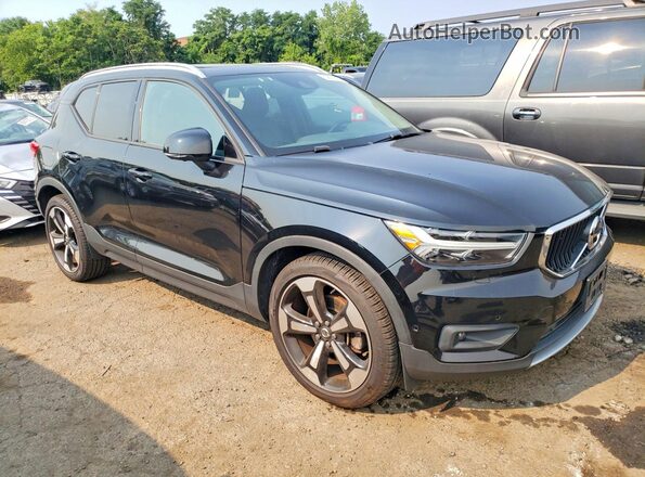 YV4162UK3K2113763 2019 VOLVO XC40 Black Առջևի աջ