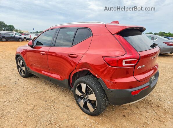 YV4162UK3K2154104 2019 VOLVO XC40 Red Trasero izquierdo