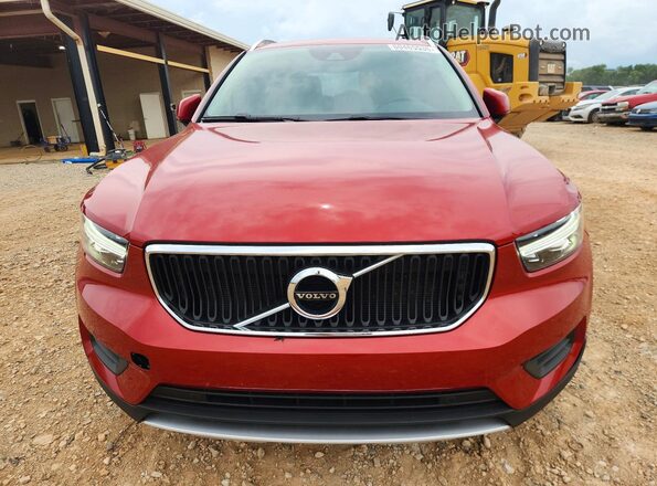 YV4162UK3K2154104 2019 VOLVO XC40 Red Vista frontal