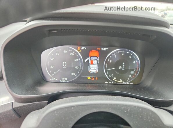 YV4162UK3L2255306 2020 VOLVO XC40 Black Սարքավորումների վահանակի տեսք