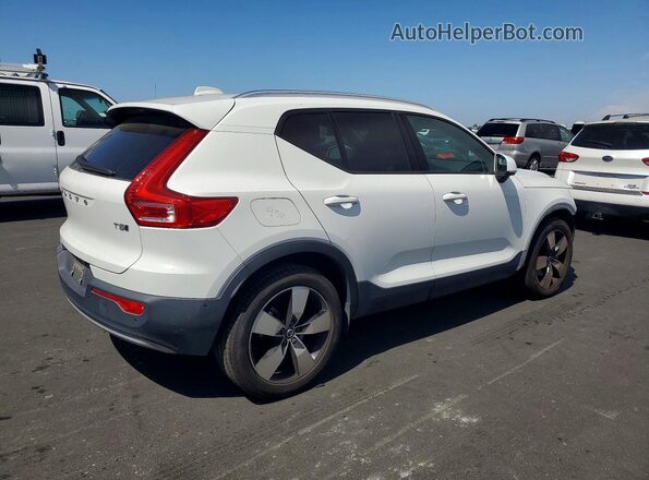 YV4162UK5K2111545 2019 VOLVO XC40 White უკანა მარჯვენა