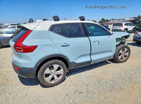 YV4162UK7K2116293 2019 VOLVO XC40 Blue Trasero derecho