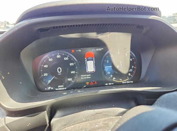 YV4162UK7K2116293 2019 VOLVO XC40 Blue Vista del cuadro de instrumentos