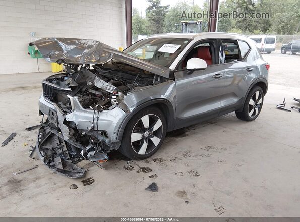 YV4162UK9K2116277 2019 VOLVO XC40 Blue წინა მარცხენა ხედი სამი მეოთხედიდან