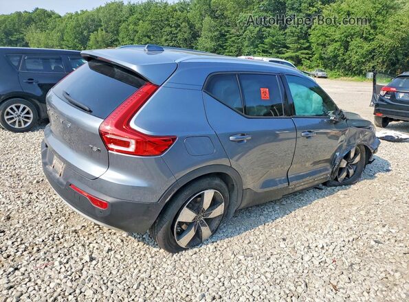 YV4162UK9K2117154 2019 VOLVO XC40 Silver Trasero derecho