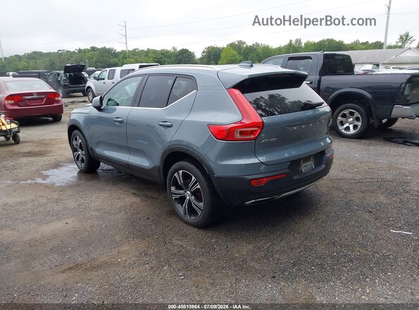 YV4162UL2L2240935 2020 VOLVO XC40 Blue Rear left