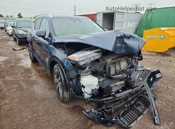 YV4162UL6L2313370 2020 VOLVO XC40 Blue Передня права чверть