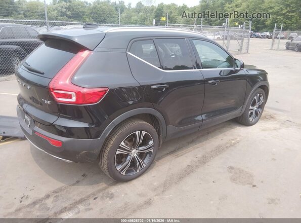 YV4162UL9L2332785 2020 VOLVO XC40 Black Задня права чверть