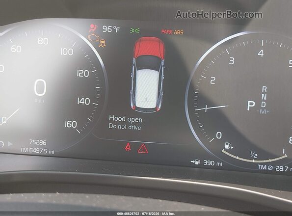 YV4162UL9L2332785 2020 VOLVO XC40 Black Вид задніх сидінь