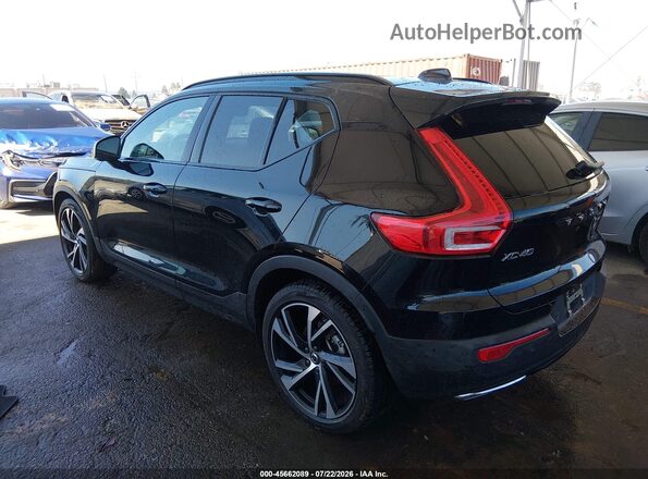 YV4162UM0L2244345 2020 VOLVO XC40 Black Задня ліва чверть