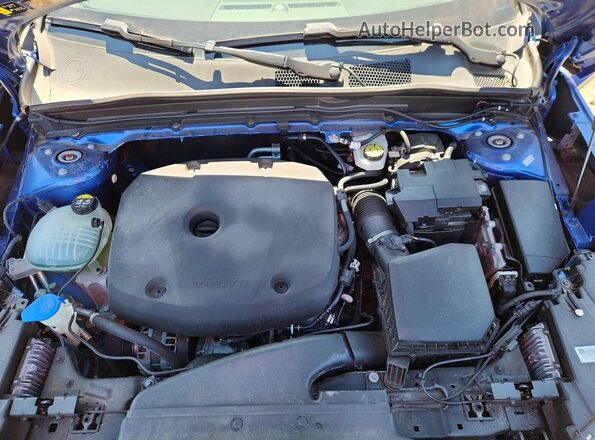 YV4162UM2M2559939 2021 VOLVO XC40 Blue Widok komory silnika