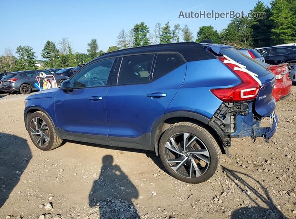 YV4162UM3L2217057 2020 VOLVO XC40 Blue Հետևի ձախ