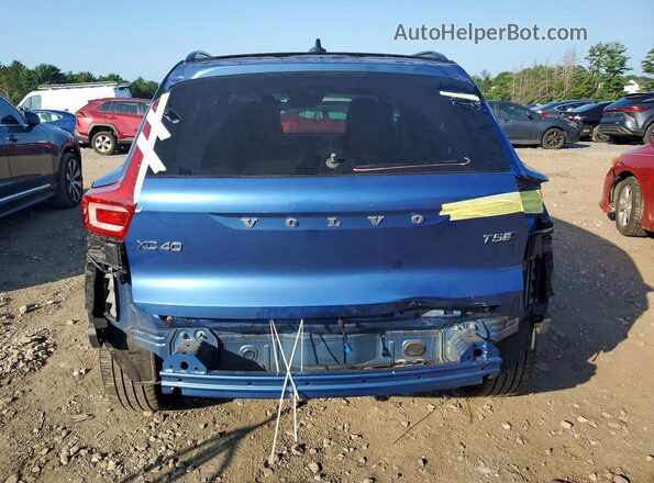 YV4162UM3L2217057 2020 VOLVO XC40 Blue Հետևի տեսք