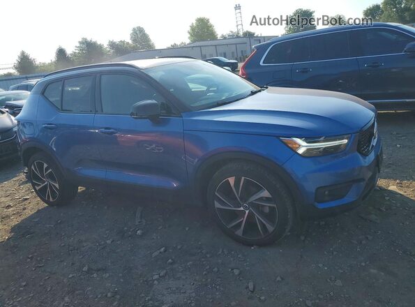 YV4162UM3L2217057 2020 VOLVO XC40 Blue Առջևի աջ