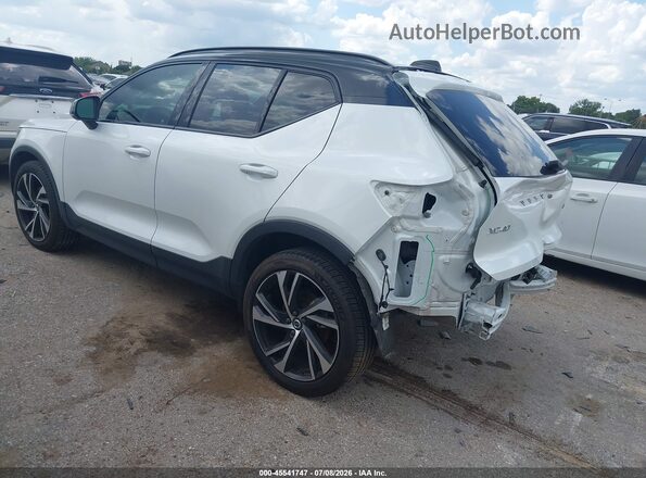 YV4162UM4M2563507 2021 VOLVO XC40 White Հետևի ձախ