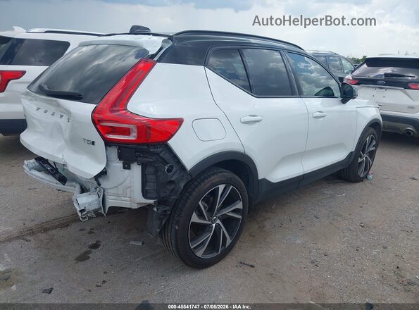YV4162UM4M2563507 2021 VOLVO XC40 White Հետևի աջ