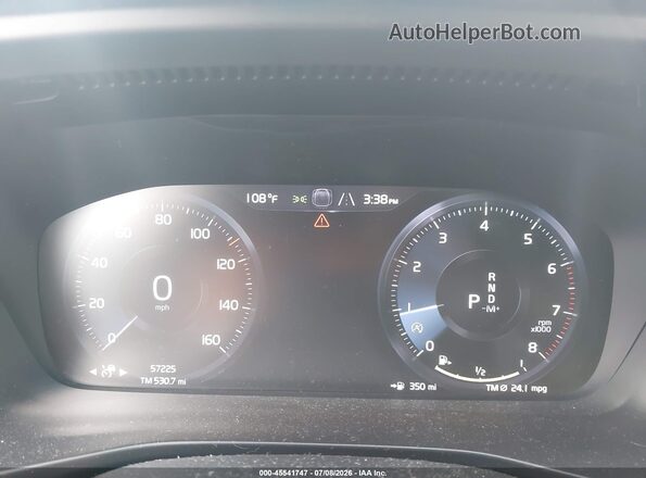 YV4162UM4M2563507 2021 VOLVO XC40 White Հետևի նստատեղերի տեսք