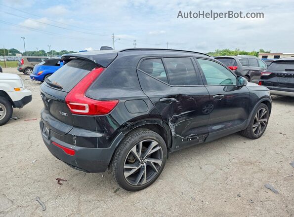 YV4162UM6K2129392 2019 VOLVO XC40 Black Задня права чверть
