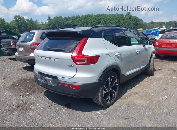 YV4162UMXM2436289 2021 VOLVO XC40 Blue Задня права чверть