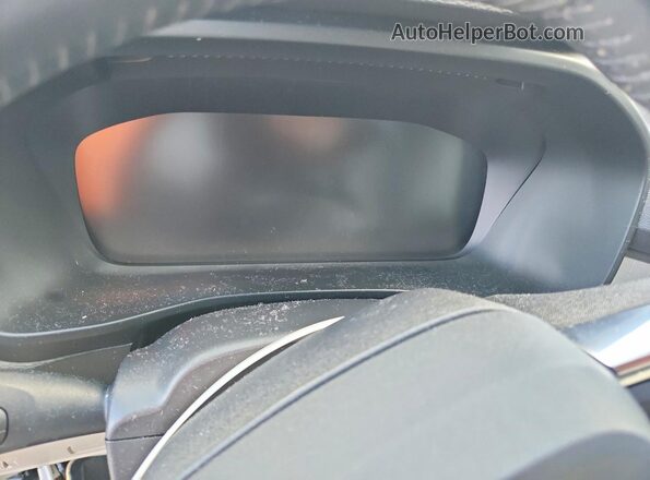 YV4162XZ3K2014319 2019 VOLVO XC40 White Instrument cluster view