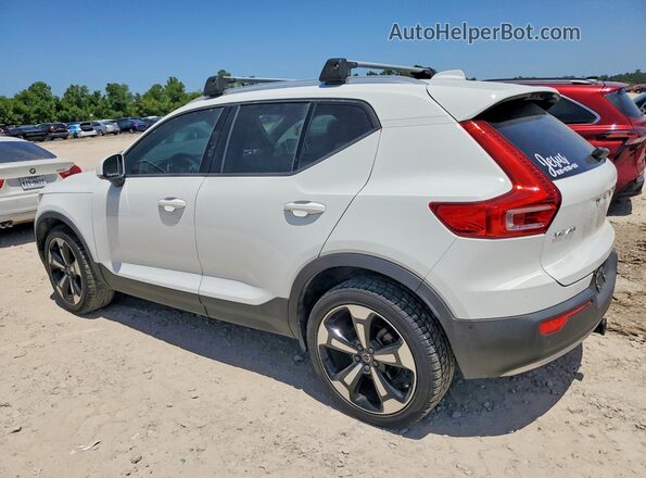 YV4162XZ8K2014946 2019 VOLVO XC40 White უკანა მარცხენა