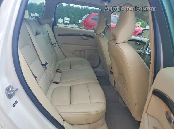 YV440MBM7G1270675 2016 VOLVO XC70 White Vista de los asientos traseros