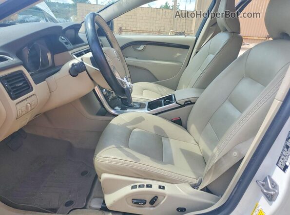 YV440MBM7G1270675 2016 VOLVO XC70 White Vista interior delantera