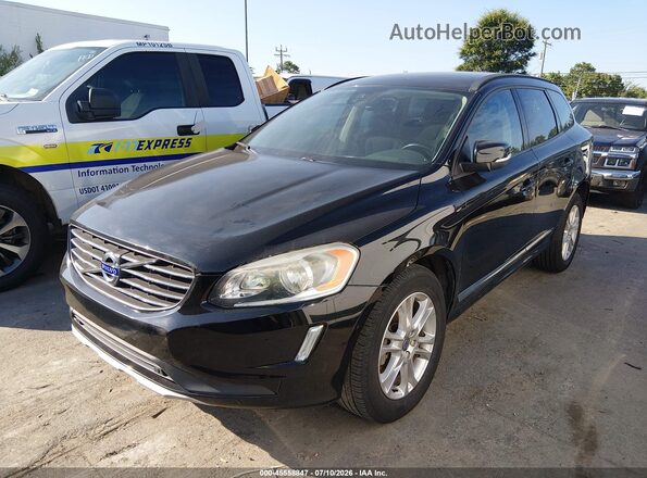 YV440MDJ8G2872255 2016 VOLVO XC60 Black Przód lewy