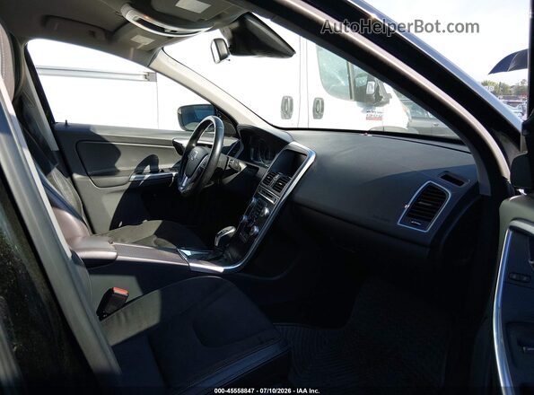 YV440MDJ8G2872255 2016 VOLVO XC60 Black Widok wnętrza z przodu