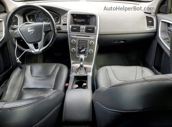 YV440MDK2G2778588 2016 VOLVO XC60 Black Вид панелі приладів
