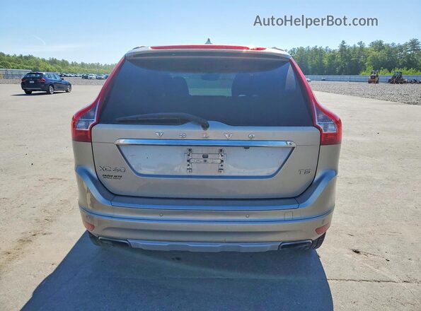 YV440MDK3G2785243 2016 VOLVO XC60 Tan უკანა ხედი