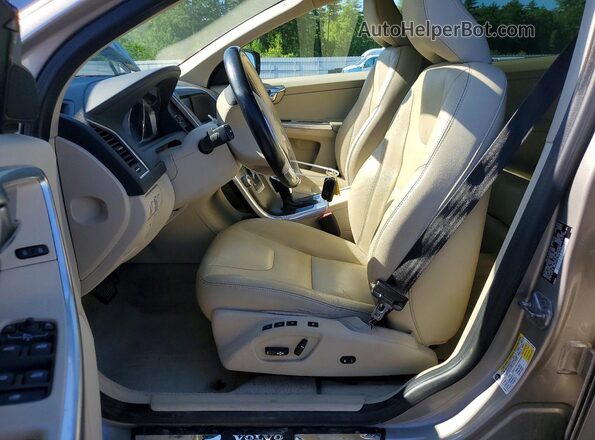YV440MDK3G2785243 2016 VOLVO XC60 Tan წინა სალონის ხედი