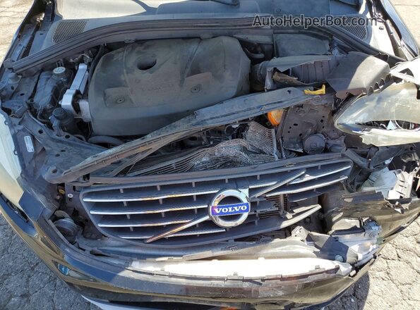 YV440MDK6G2782059 2016 VOLVO XC60 Black ძრავის განყოფილების ხედი