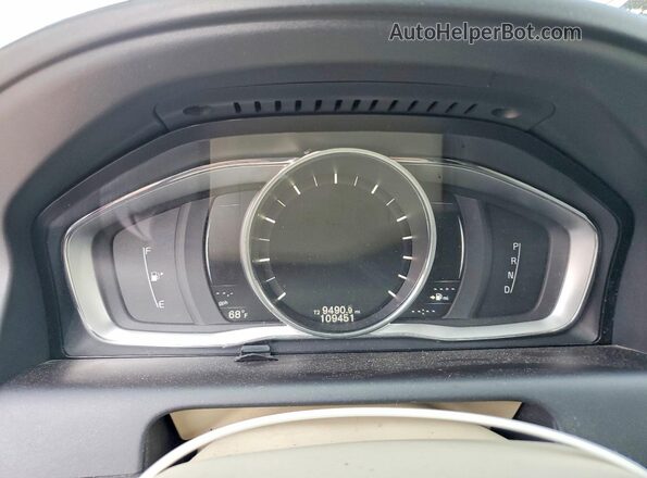YV440MDK7G2799176 2016 VOLVO XC60 Maroon ხელსაწყოთა პანელის ხედი