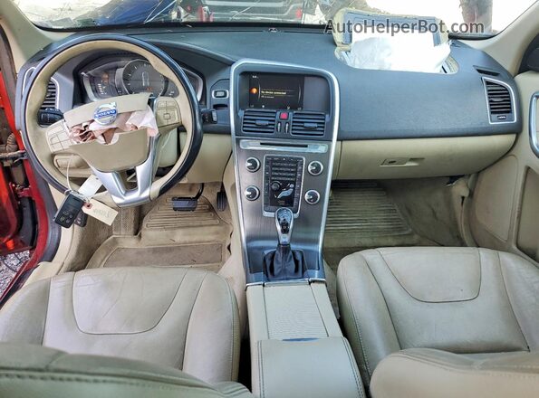 YV440MDK7G2799176 2016 VOLVO XC60 Maroon წინა პანელის ხედი