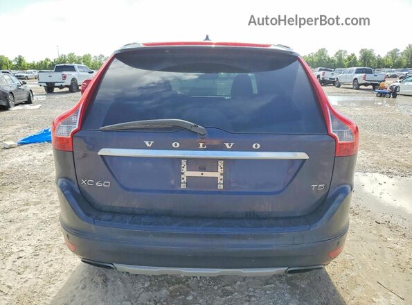 YV440MDK9G2867042 2016 VOLVO XC60 Blue Widok z tyłu