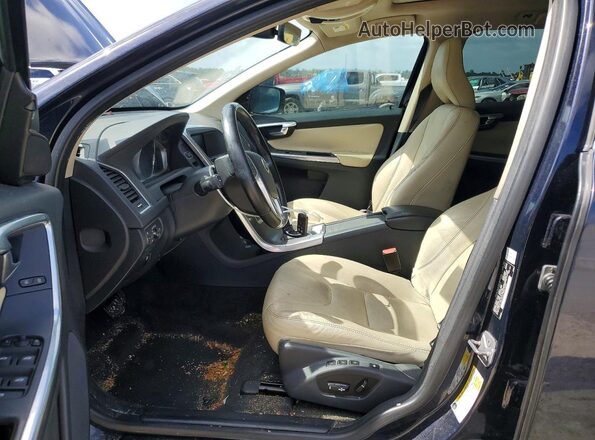 YV440MDK9G2867042 2016 VOLVO XC60 Blue Widok wnętrza z przodu