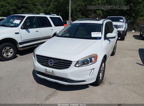 YV440MDM3G2863571 2016 VOLVO XC60 White Widok z przodu