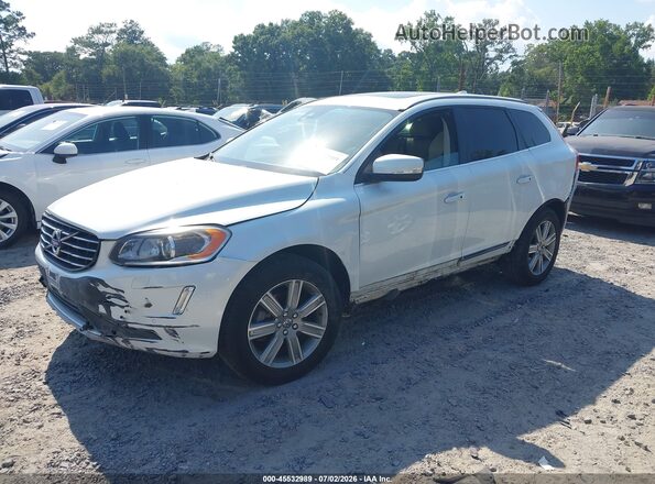 YV440MDU4H2038768 2017 VOLVO XC60 White Առջևի ձախ երեք քառորդ տեսարան