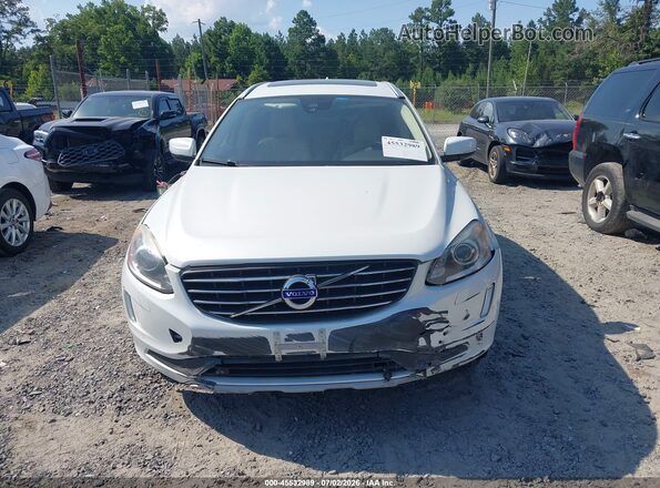 YV440MDU4H2038768 2017 VOLVO XC60 White Սարքավորումների վահանակի տեսք