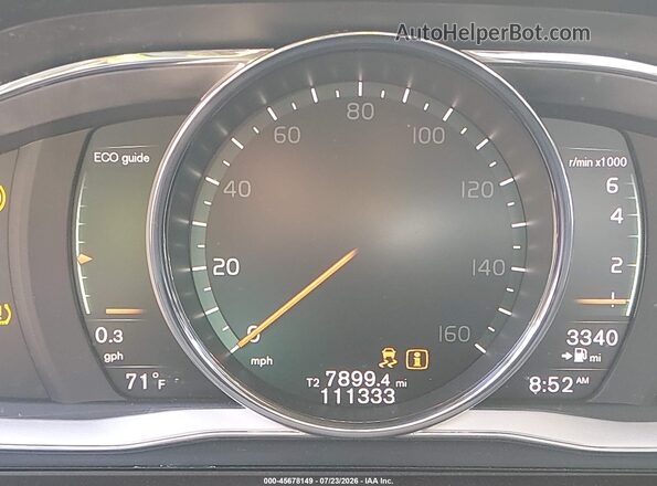 YV440MRU2H2207338 2017 VOLVO XC60 Blue 