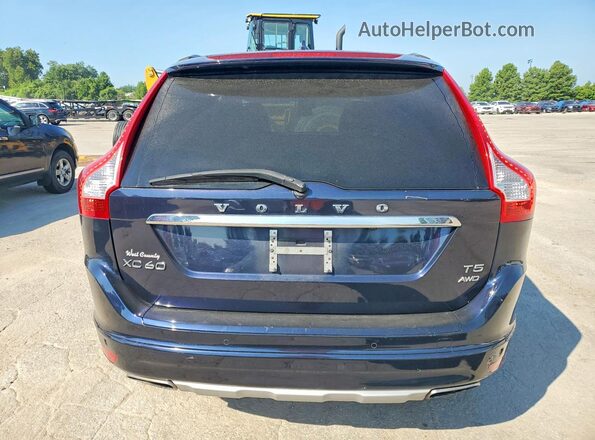 YV440MRUXH2005024 2017 VOLVO XC60 Blue Հետևի տեսք