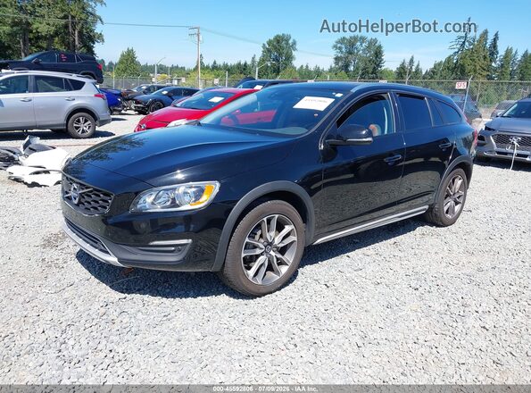 YV440MWK1J2057893 2018 VOLVO V60 CROSS COUNTRY Black Front left
