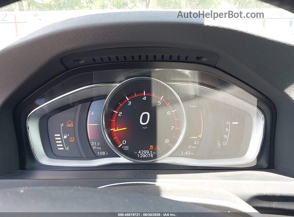 YV440MWK2J2056378 2018 VOLVO V60 CROSS COUNTRY Light Blue Հետևի նստատեղերի տեսք