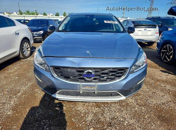 YV440MWK3H1038360 2017 VOLVO V60 Blue Widok z przodu